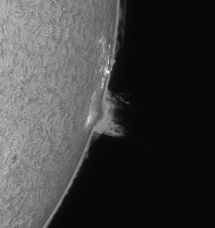X-1.2 flare Dauer 8 Minuten vom 13.05.2025